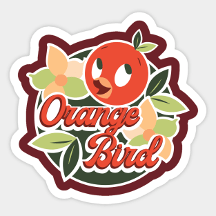 The Orange Bird Sticker